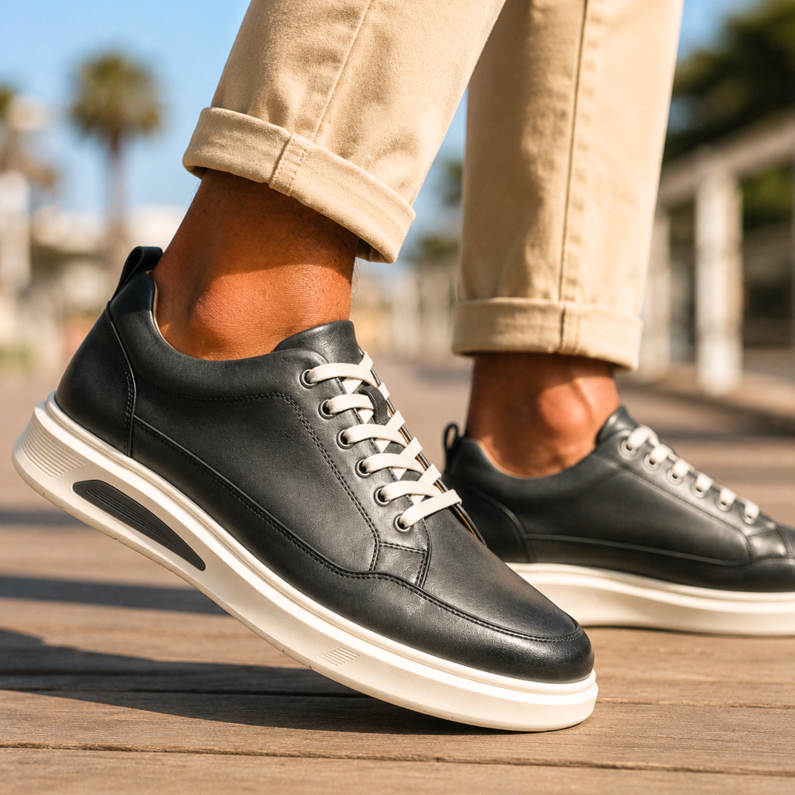 Sawyer Handcrafted Leather Trainer