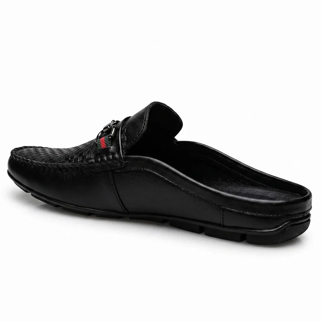 Renley Woven Mule Loafers