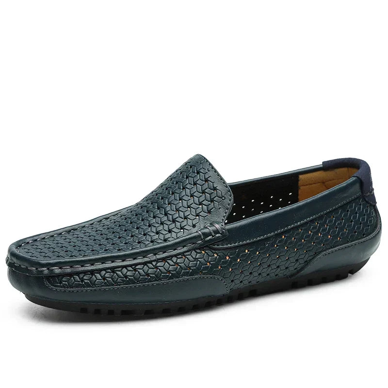 Mocassins Hutton en cuir véritable