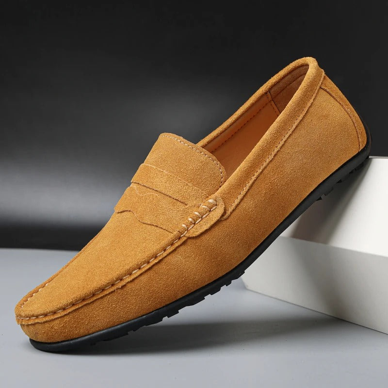 MOCASSINS EN DAIM LE DREUX