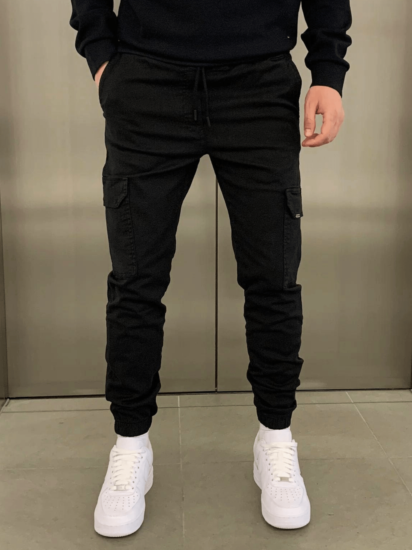 Jogger Cargo Olympus - Noir