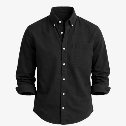 Chemise en lin Kensington à poche poitrine