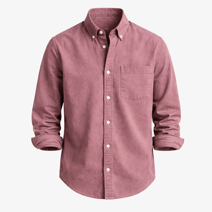 Chemise en lin Kensington à poche poitrine