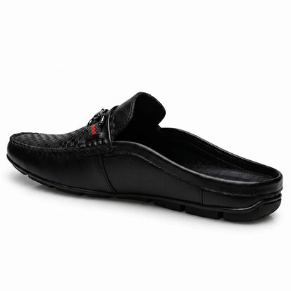Renley Woven Mule Loafers