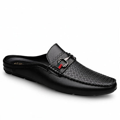 Renley Woven Mule Loafers