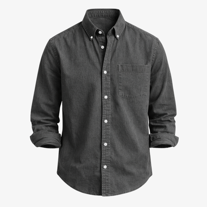 Chemise en lin Kensington à poche poitrine