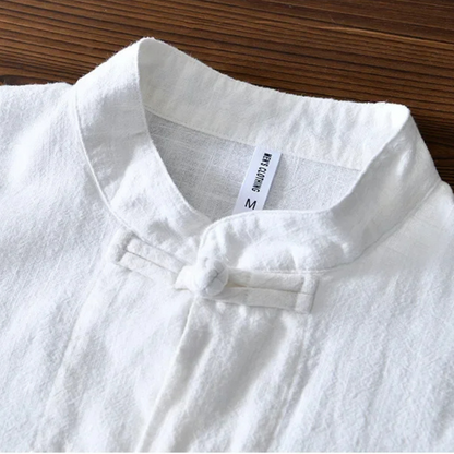 Chemise col mandarin Ellis