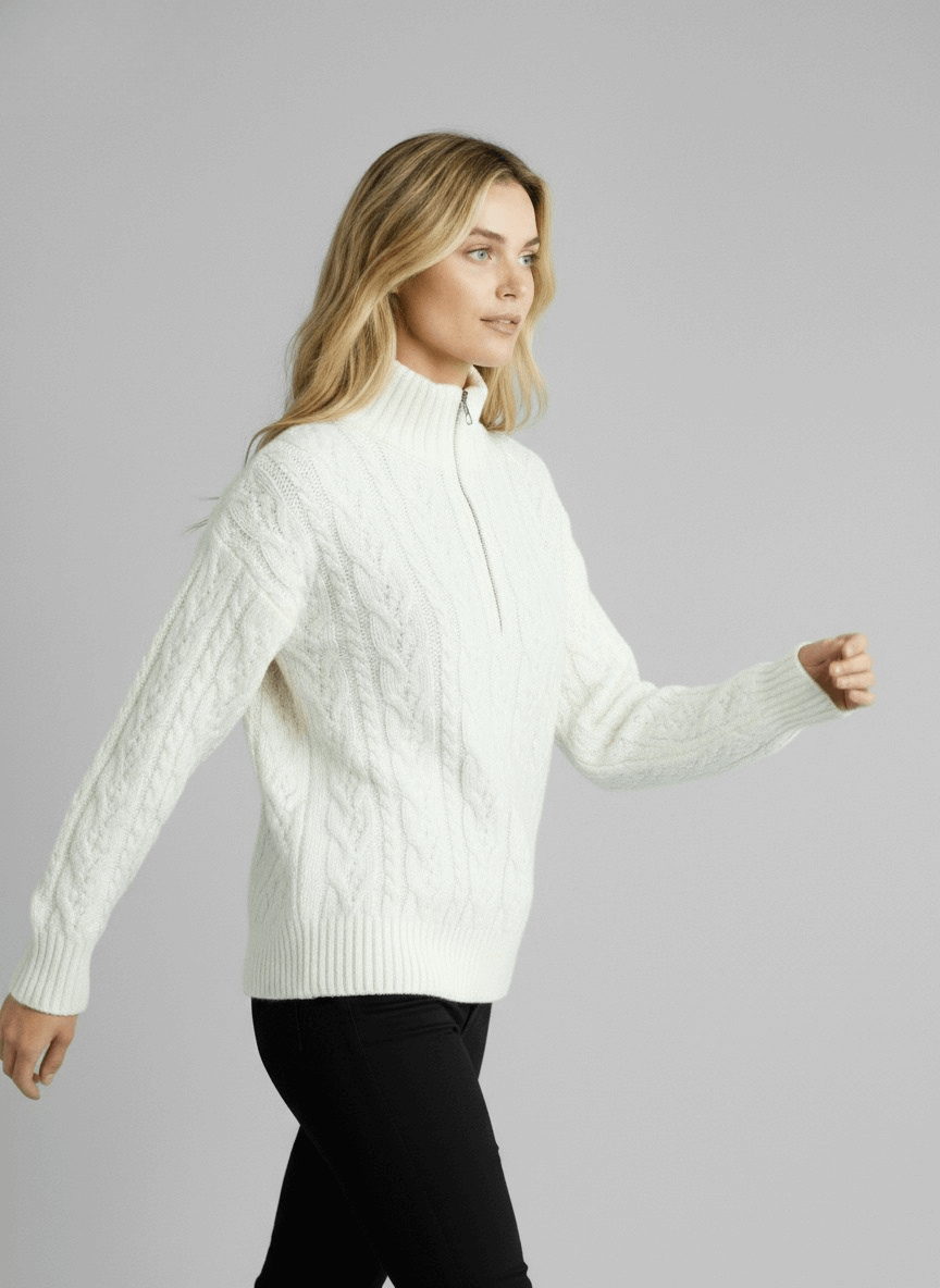 Pull Amy avec fermeture éclair