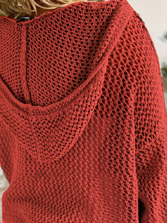 Chandail à capuchon en tricot Lana