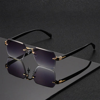 Quincy Rimless Sunglasses