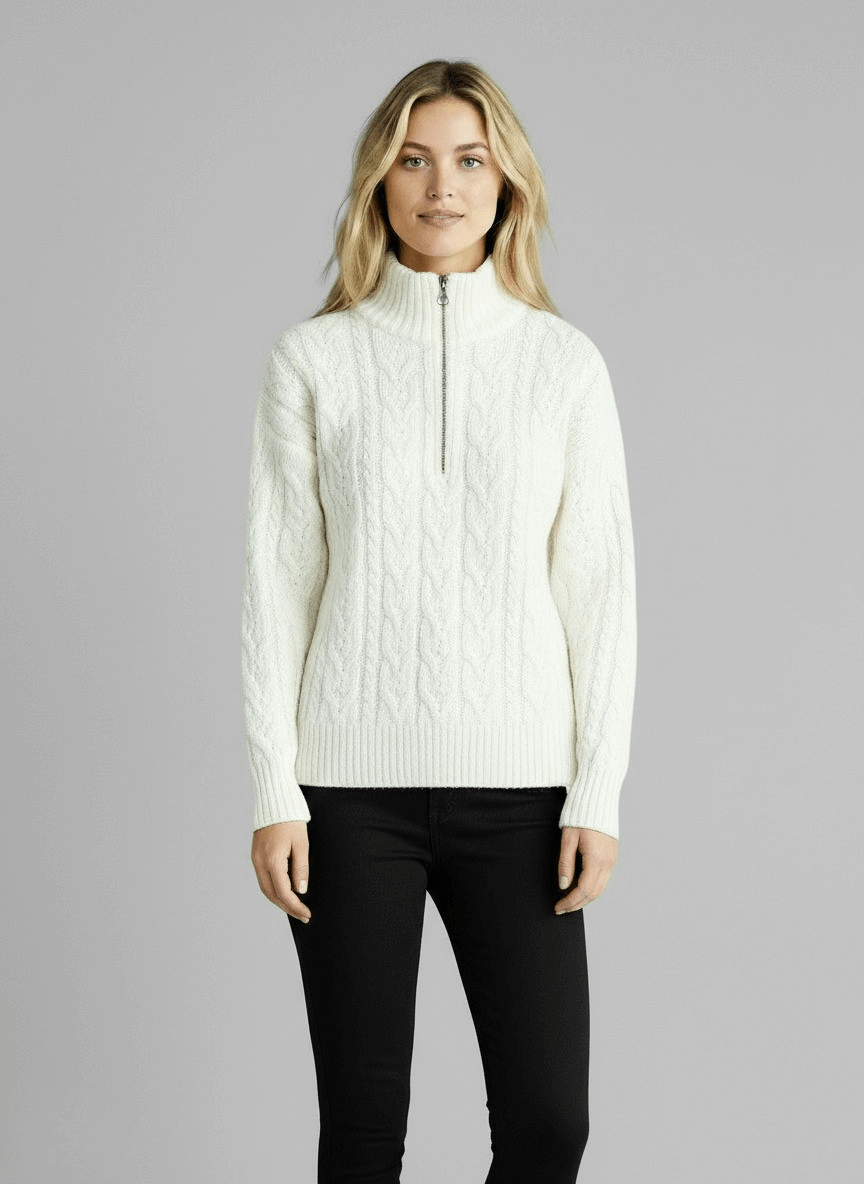 Pull Amy avec fermeture éclair