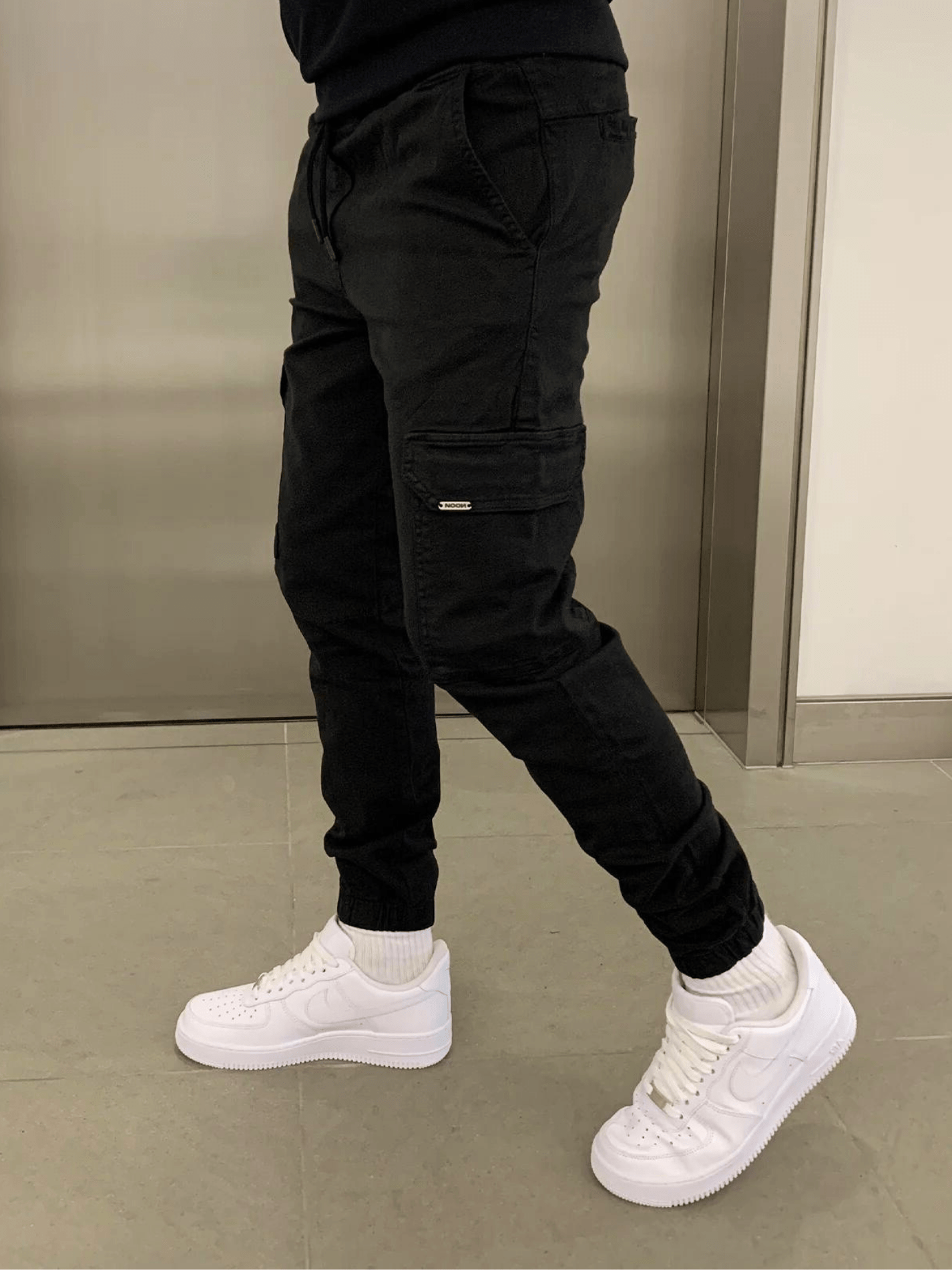 Jogger Cargo Olympus - Noir