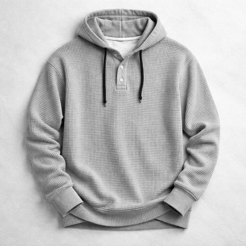 SWEAT À CAPUCHE BROMLEY EN GAUFRE