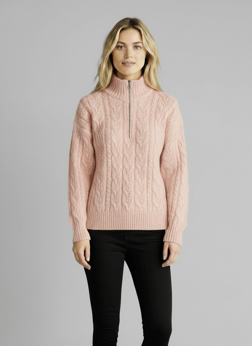Pull Amy avec fermeture éclair