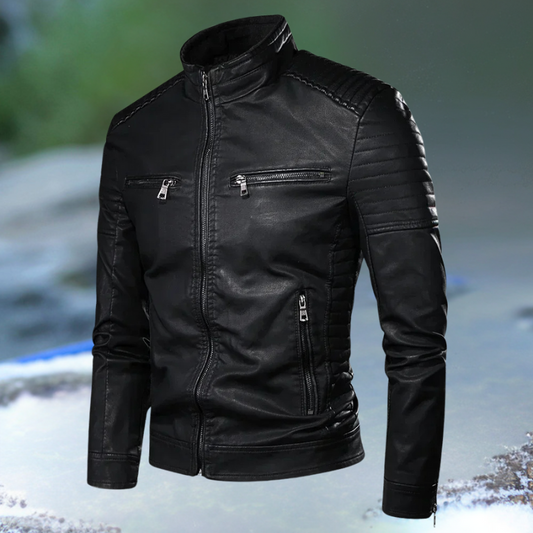 Blouson en cuir vintage Felix