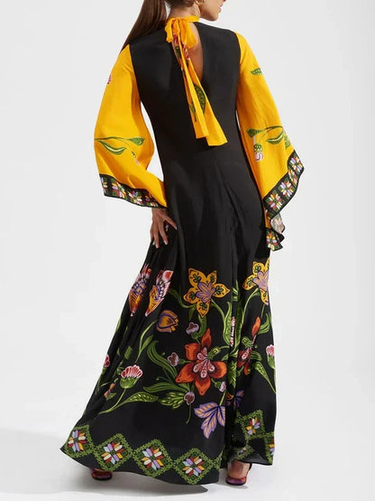 Robe longue oversize ample et confortable