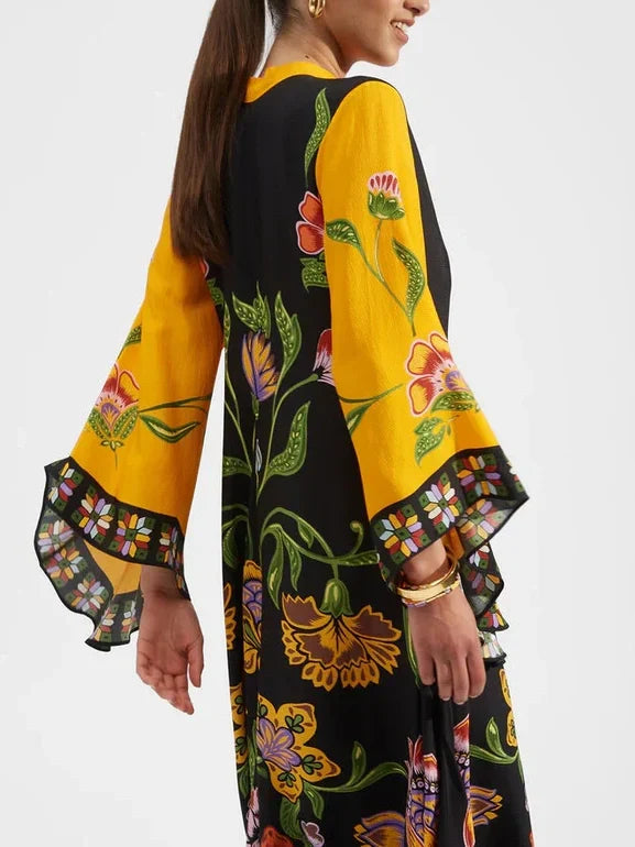 Robe longue oversize ample et confortable