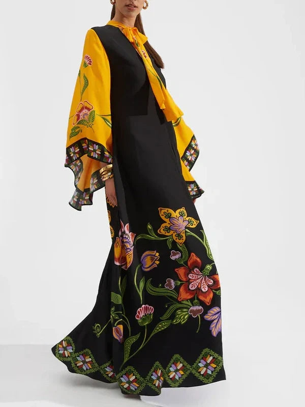 Robe longue oversize ample et confortable