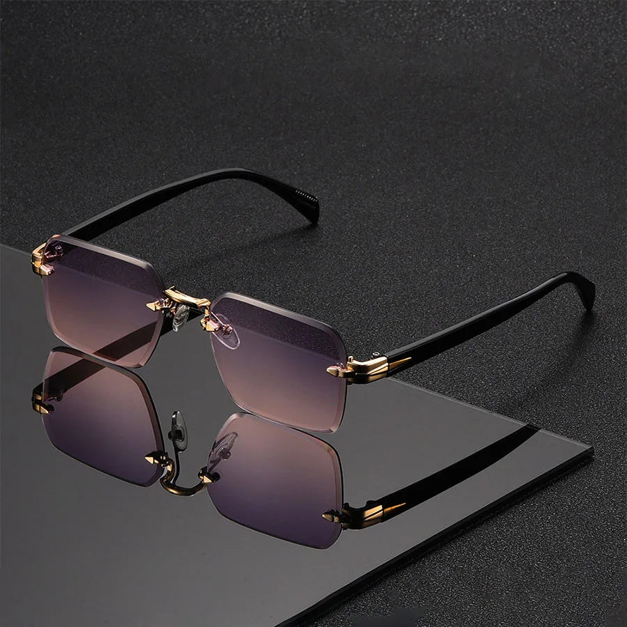 Quincy Rimless Sunglasses