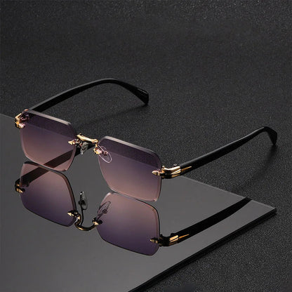 Quincy Rimless Sunglasses