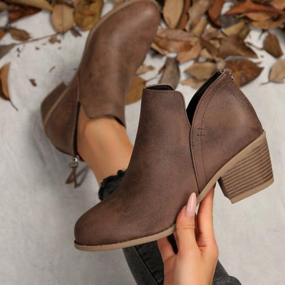 Roselyn Heeled Ankle Boots