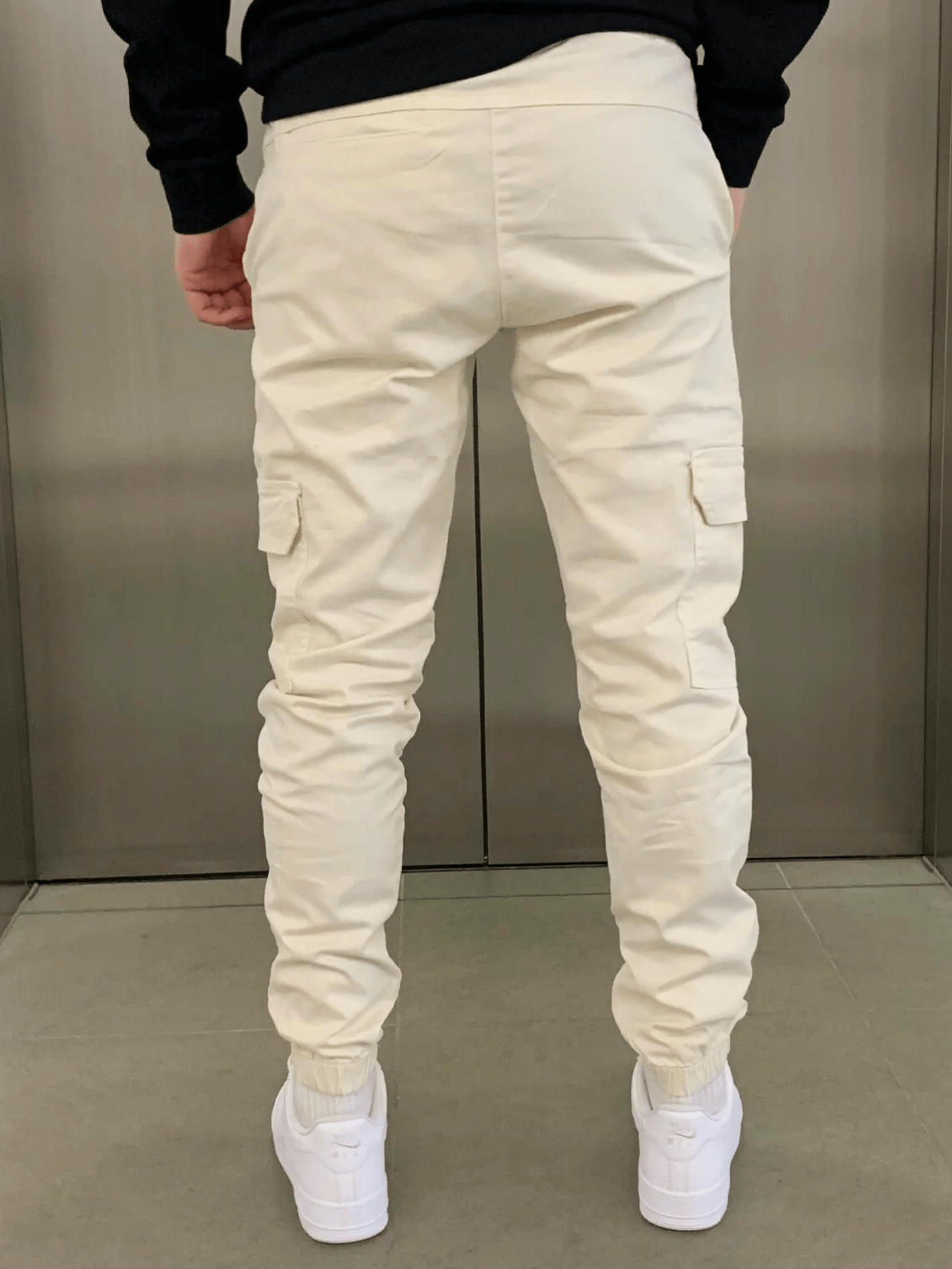 Jogger Cargo Olympus - Crème