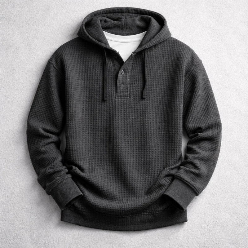 SWEAT À CAPUCHE BROMLEY EN GAUFRE
