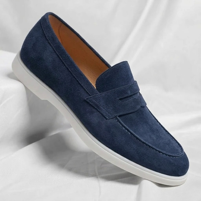 Bancroft Suede Penny Loafers
