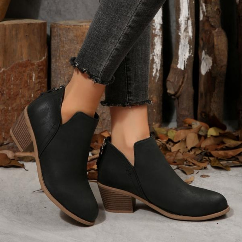 Roselyn Heeled Ankle Boots