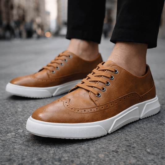 Baskets en Cuir Hutton Heritage