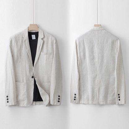 Ensemble costume de lin Davenport