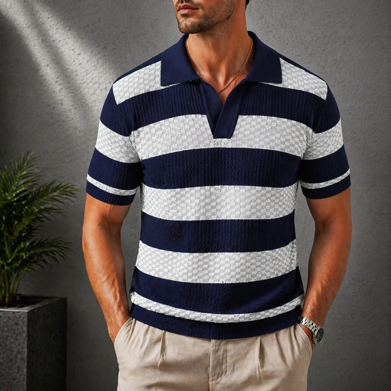Polo en maille Sutton