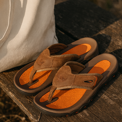 LANGFORD LEATHER SANDALS