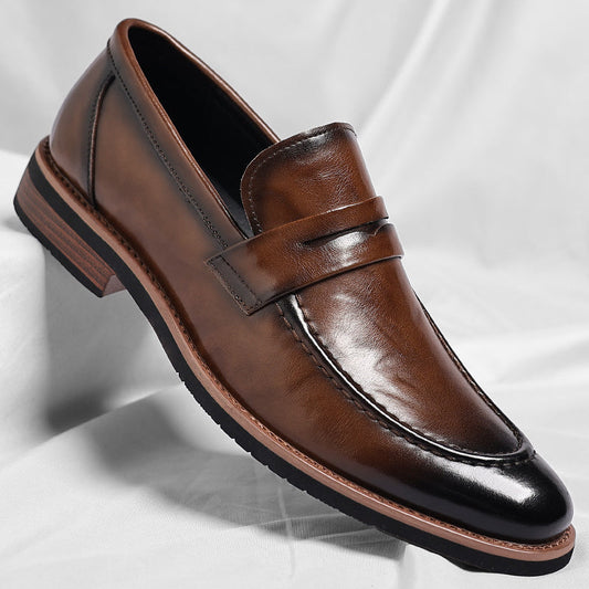 Mercer Penny Loafers en cuir italien