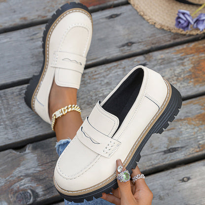 Mocassins compensés en daim Bromley