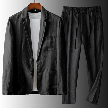 Ensemble tailleur en lin Prescott