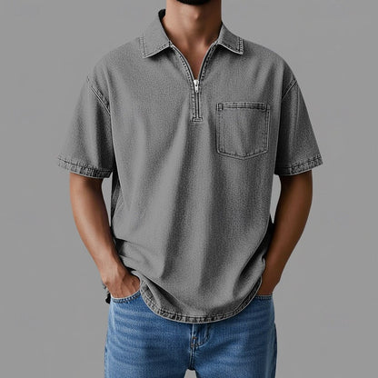 Chemise en jean zippée Ingram