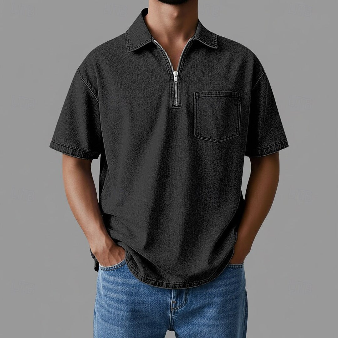 Chemise en jean zippée Ingram