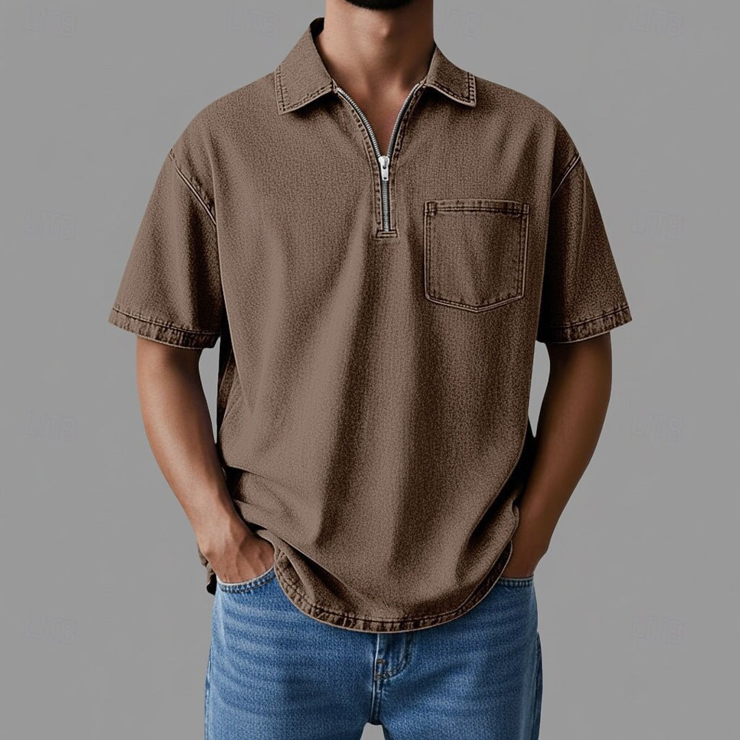 Chemise en jean zippée Ingram