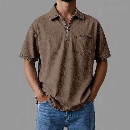 Chemise en jean zippée Ingram