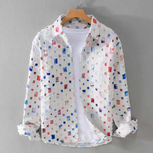 MOSAIC - CHEMISE À COL