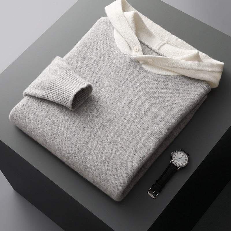 Arden - Sweat à Capuche en Laine Mérinos