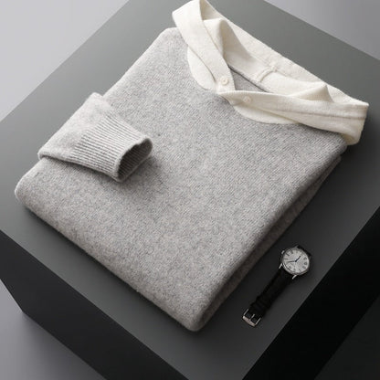 Arden - Sweat à Capuche en Laine Mérinos