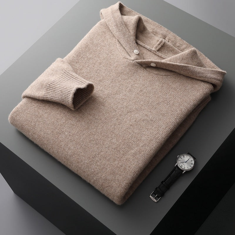 Arden - Sweat à Capuche en Laine Mérinos