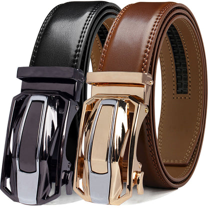 Ceinture à cliquet en cuir Lawson