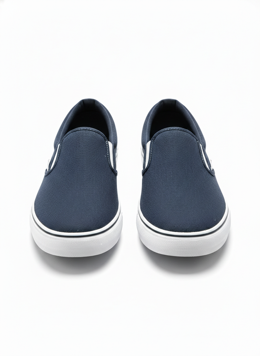 Chaussures à enfiler en toile Rex