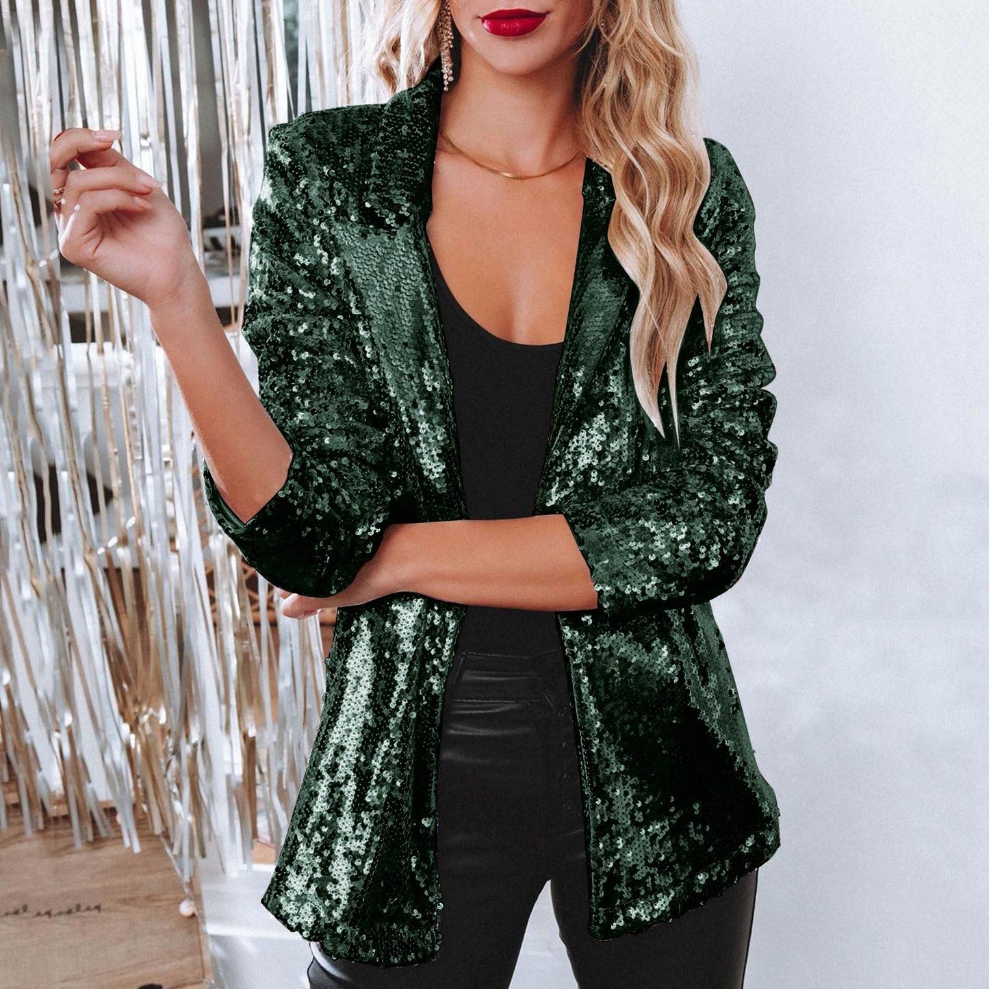 Maeve Sequined Blazer