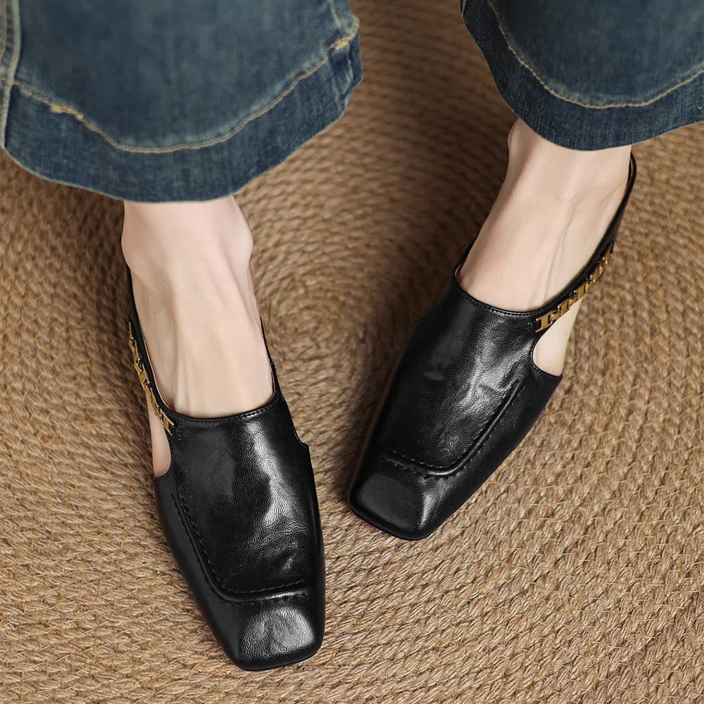 Hattie Leather Mules