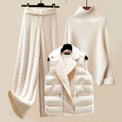 Kensington Knitted Three-Piece Set