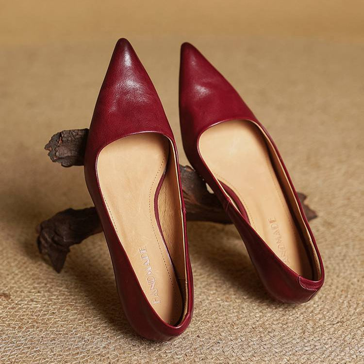 Chaussures à talons en cuir Hartley